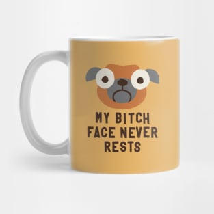 Why the Wrong Face? (dog version) Mug